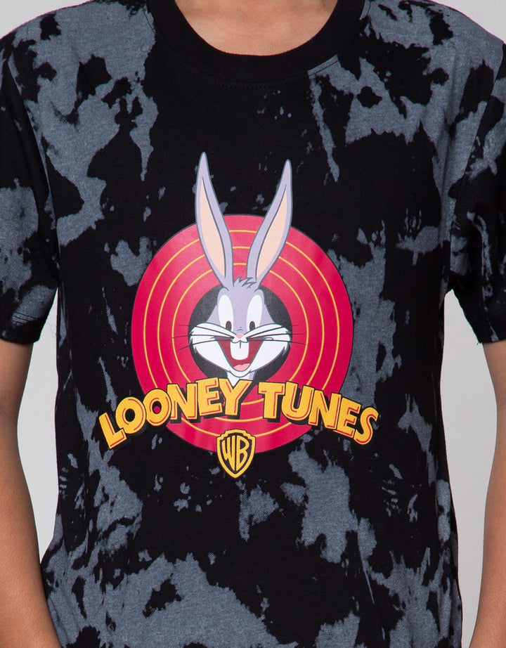 Character Short Sleeve T-Shirt Print Looney Toons Logo