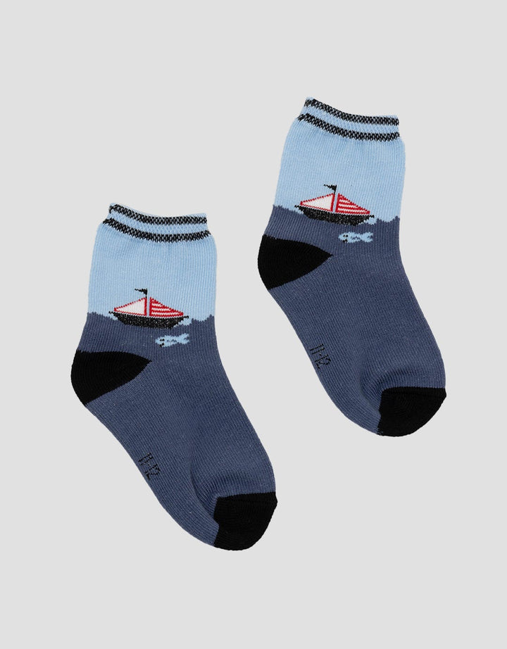 Pipiniko Ship Ocean Socks