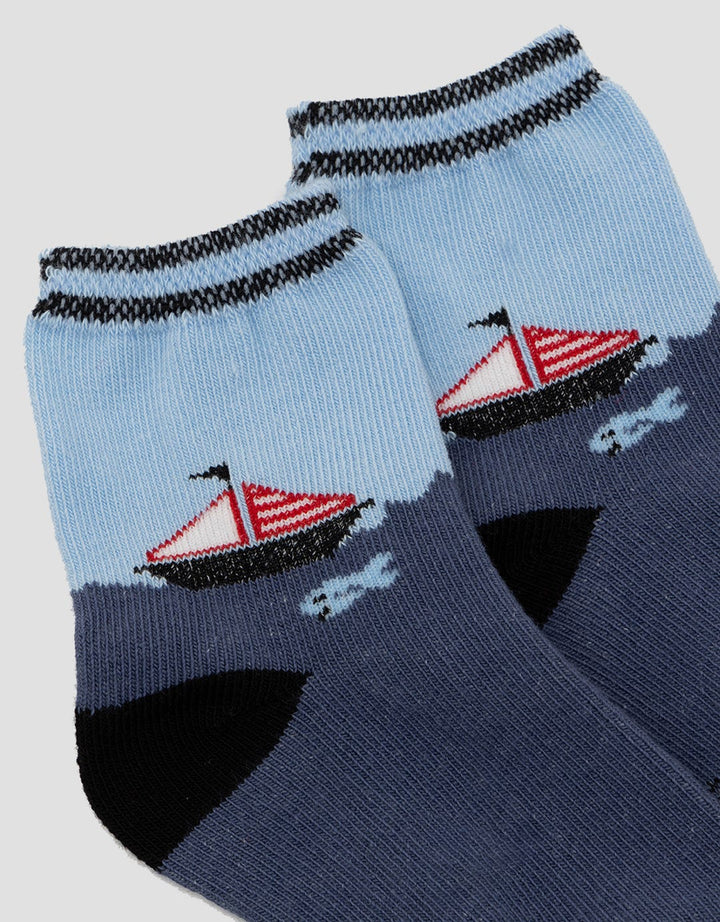 Pipiniko Ship Ocean Socks