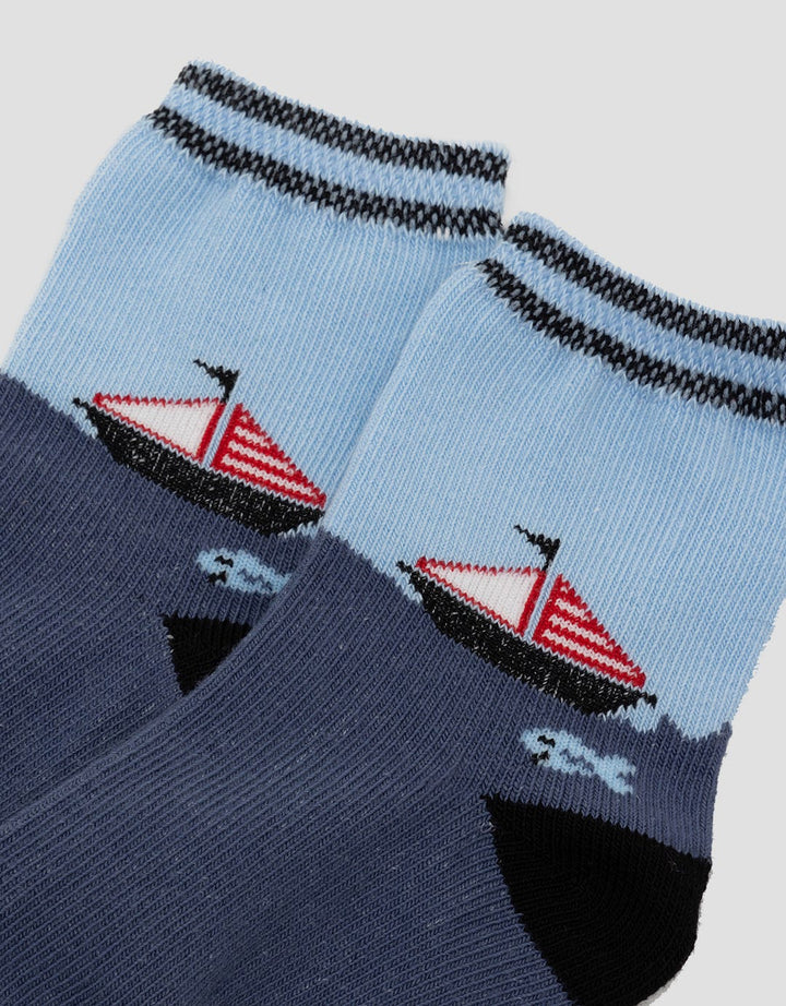 Pipiniko Ship Ocean Socks