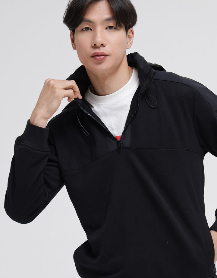 Cole Sweatshirt Tunnel Collar Half Zip