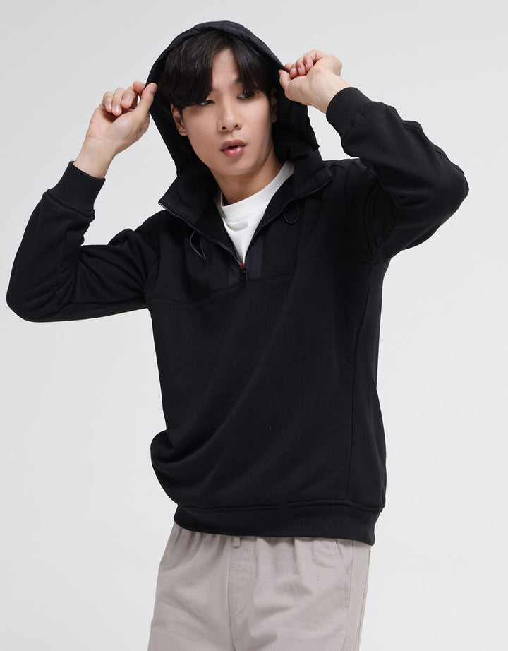 Cole Sweatshirt Tunnel Collar Half Zip