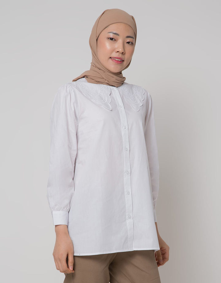 Annisa Embro Collar Kemeja Wanita