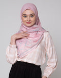 Annisa Hijab Premium Big Flowery Pastel