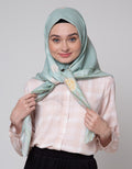 Annisa Hijab Premium Big Flowery Pastel