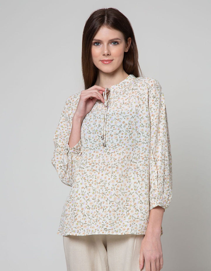 St. Yves Pesley Print Blouse Wanita