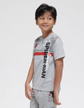Marvel T-Shirt Spiderman Amazing Stripe Face