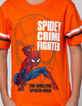 Marvel Fighter Spiderman Crime Boys T-Shirt