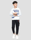 Marvel Sweater Spiderman Crime Fighter Lengan List