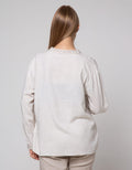 Connexion Long Sleeve Blouse Cotton Bulukuda Embro Manset