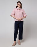 Connexion Vertical Stripes Kemeja Wanita