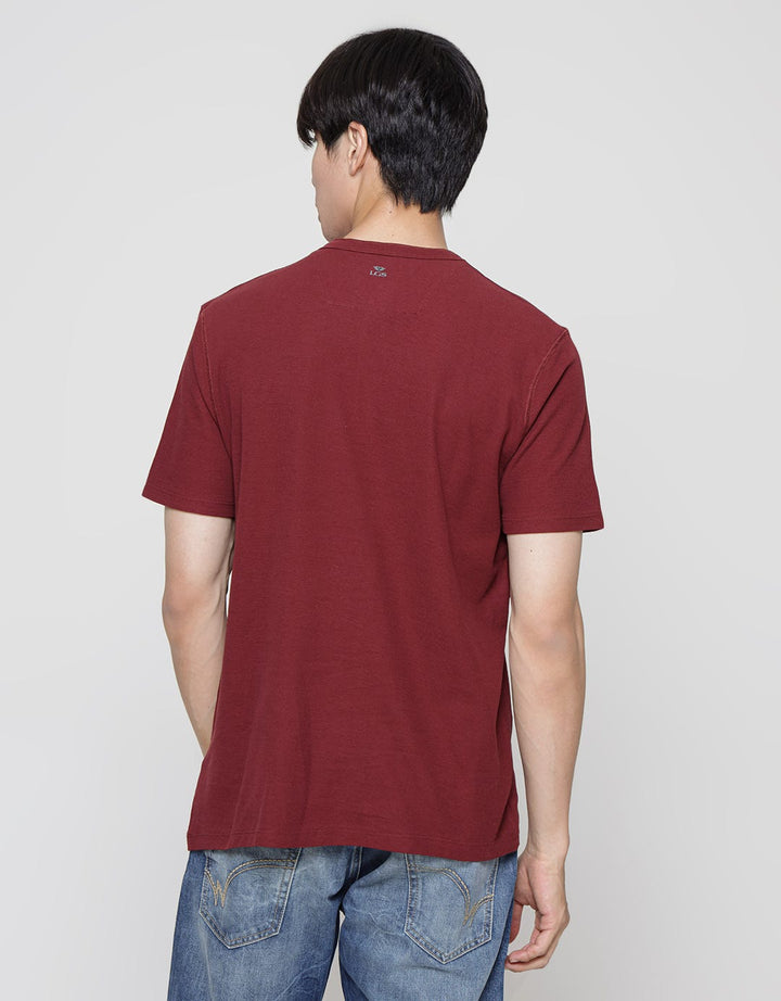 LGS Casual Closure Plain Men's T-Shirt
