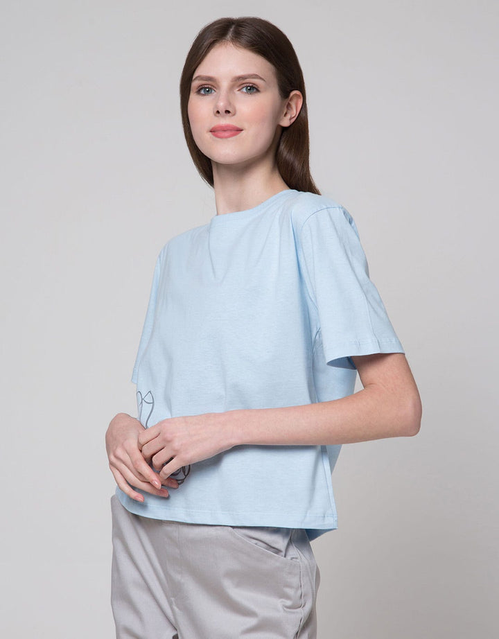Disney Stitch Basic Outline Women's T-Shirt