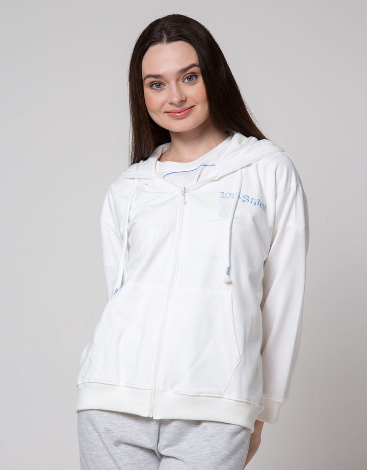 Disney Jacket Lilo And Sticth Embro With Back Shoulder Print