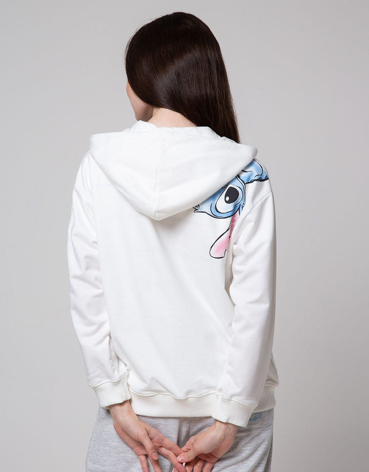 Disney Jacket Lilo And Sticth Embro With Back Shoulder Print