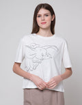 Disney Dumbo Flying Kaos Wanita