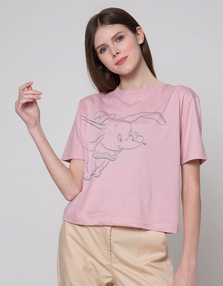 Disney Dumbo Flying Kaos Wanita