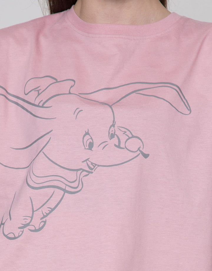 Disney Dumbo Flying Kaos Wanita