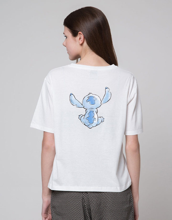 Disney Stitch Kaos Basic Wanita