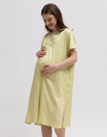 Connexion Mom Short Sleeve Midi Dress Rayon