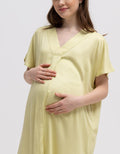 Connexion Mom Short Sleeve Midi Dress Rayon