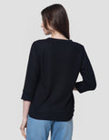 Connexion Waffle Plain Kaos Wanita