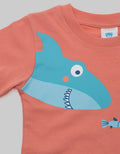 Pipiniko Am Shark Kaos Anak Laki-laki