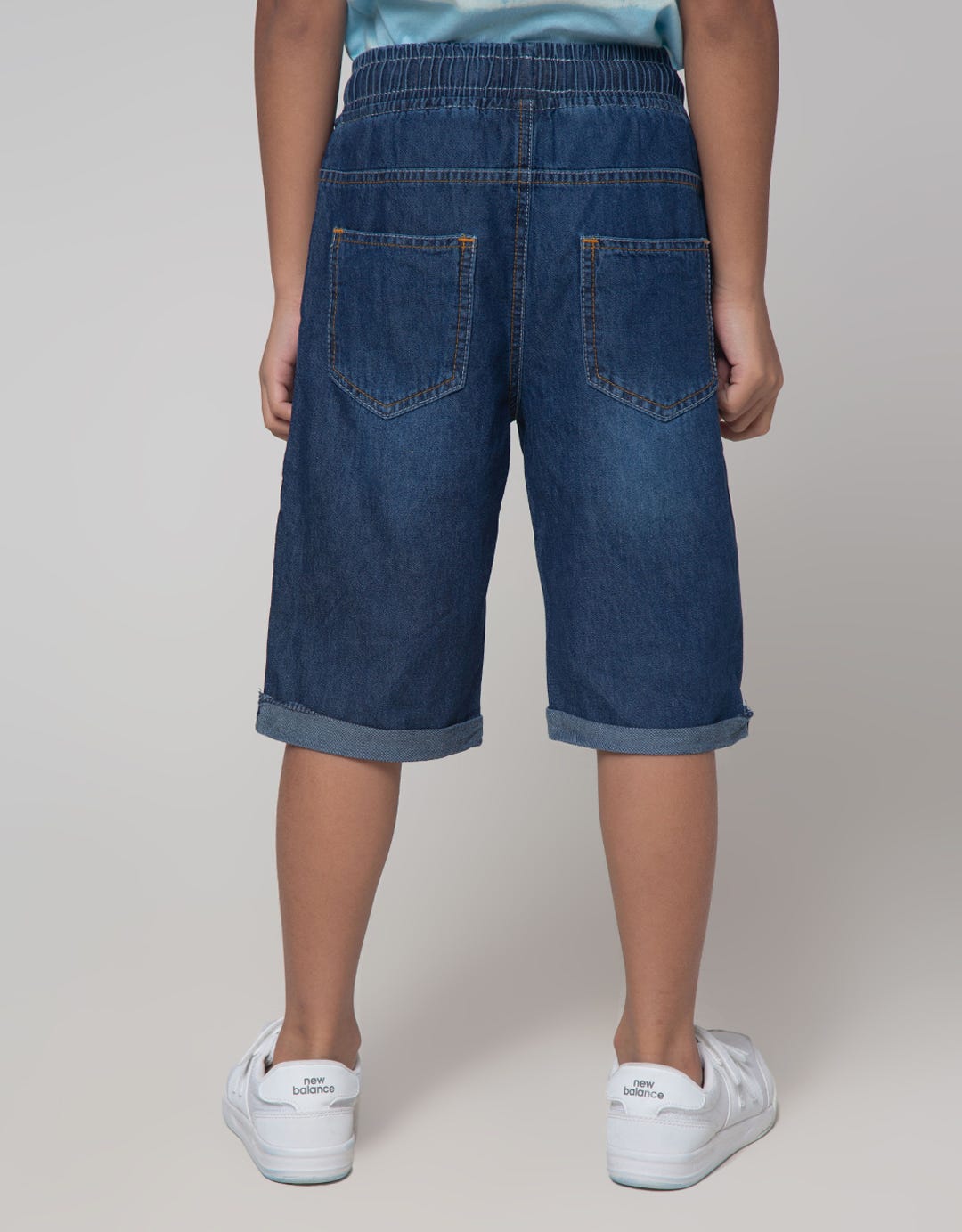 Little M Short Denim Rubber