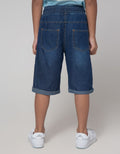Little M Short Denim Rubber