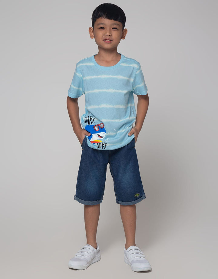 Little M Short Denim Rubber