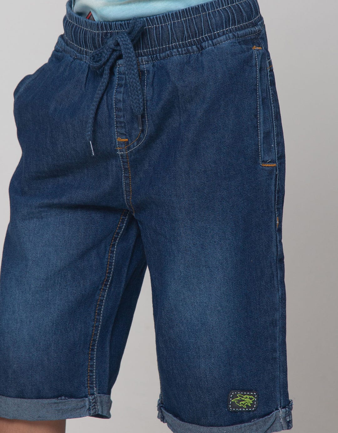 Little M Short Denim Rubber