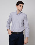 Stanley Adams Long Sleeve Shirt Slim Fit Med Stripe