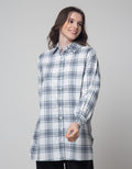 Nevada Long Check Kemeja Wanita