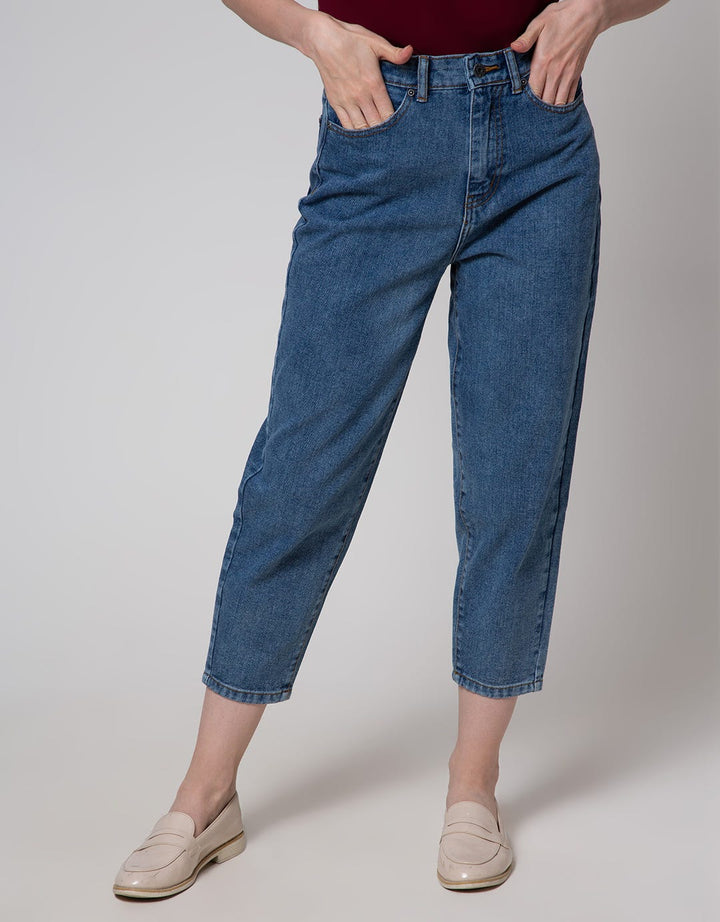 Nevada Denim Long Pants Barrel Jeans Basic New