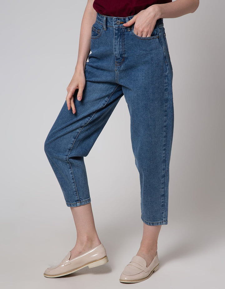 Nevada Denim Long Pants Barrel Jeans Basic New