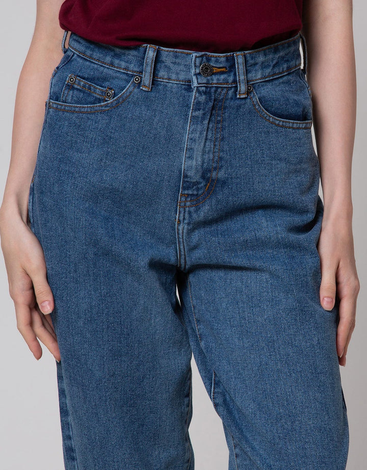 Nevada Denim Long Pants Barrel Jeans Basic New