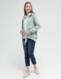 Nevada Jacket Solid Hoodie Zipper And Pocket