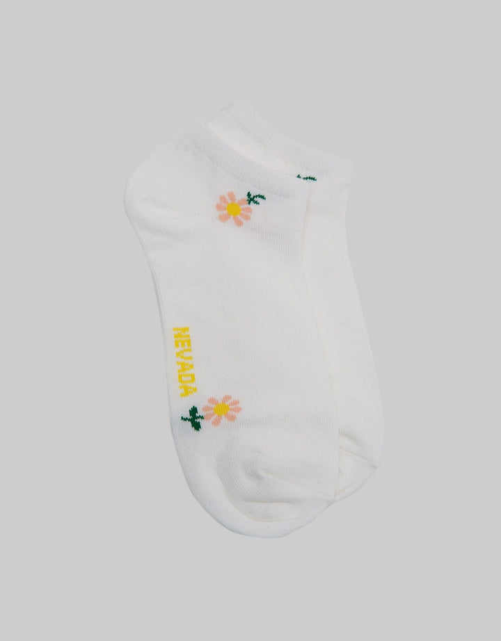 Nevada Socks Ankle Daisy Flower