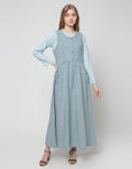 Exit Philippa Overall Dress Wanita