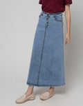 Exit Ellinor Rok Denim Wanita