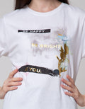 Details Be Happy You Kaos Wanita