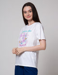 Details Short Sleeve T-Shirt With Nature Vibes Wording