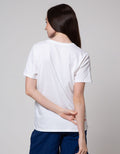 Details Short Sleeve T-Shirt With Nature Vibes Wording