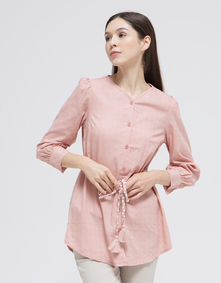 Exit Sooya Belt Blouse Wanita