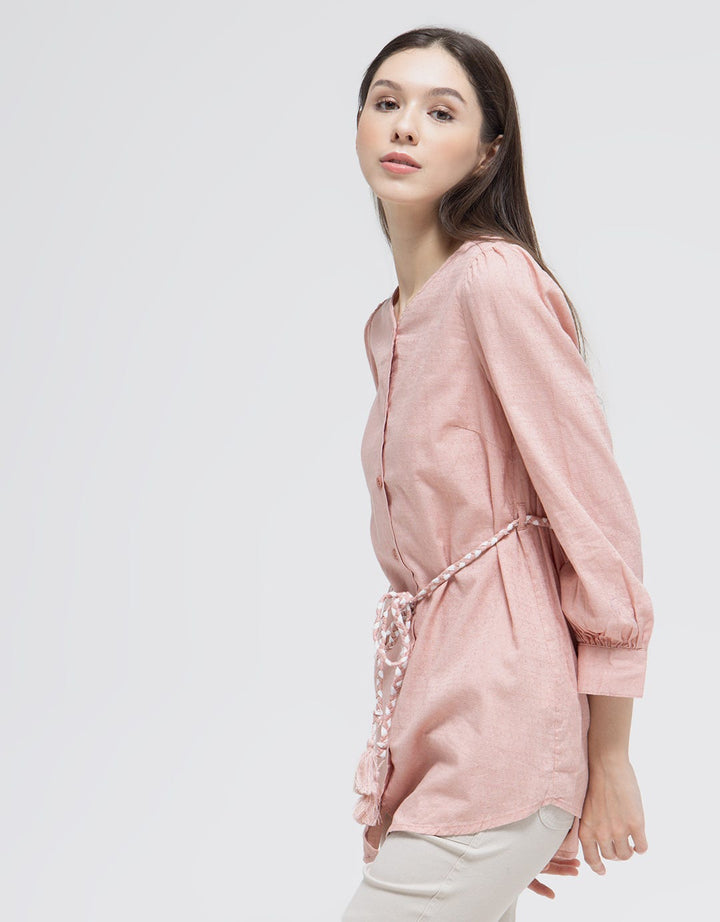 Exit Sooya Belt Blouse Wanita