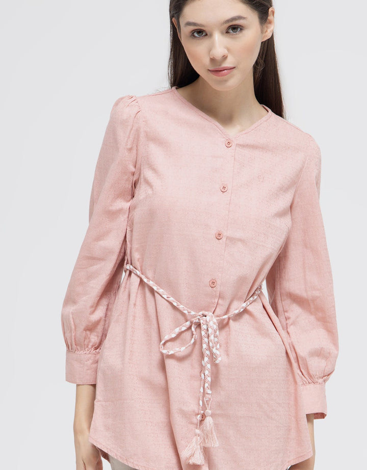 Exit Sooya Belt Blouse Wanita
