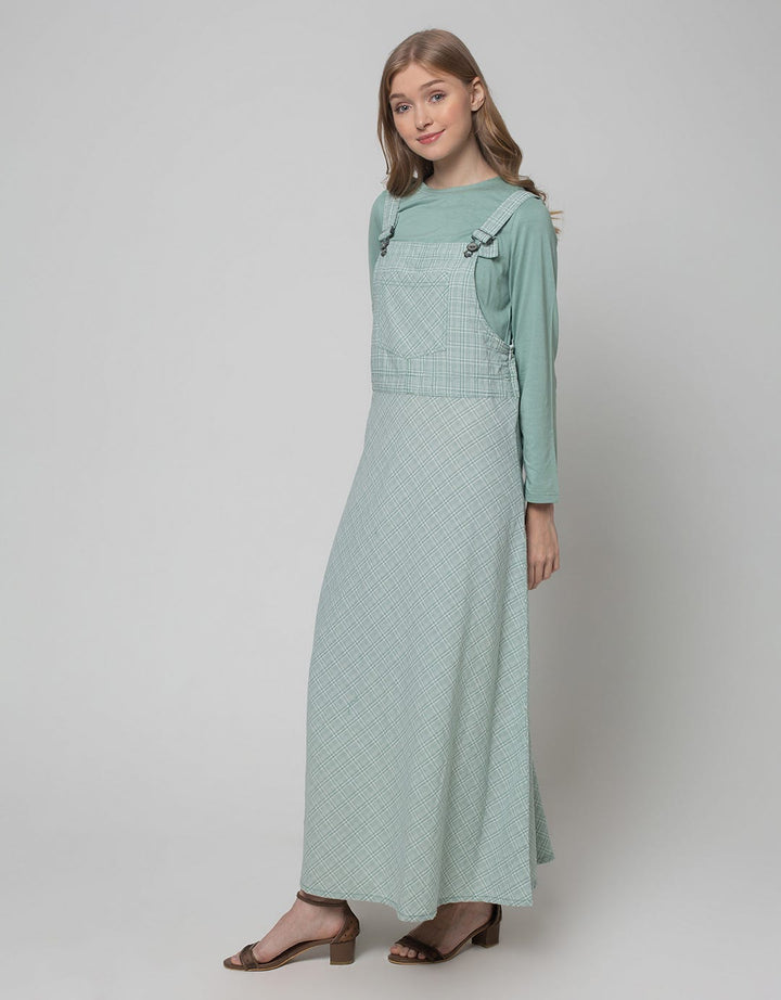 Exit Shelley Overall Dress Wanita