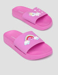 Nevada Slipper Sandals Girls Unicorn Rainbow