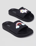Nevada Slipper Sandals Girls Unicorn Rainbow