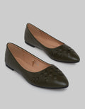 St. Yves Braid Detail Flat Shoes Wanita